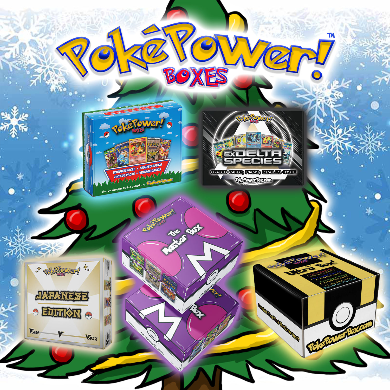 Pokemon 2 boxes ~ 2024 4 pack power box