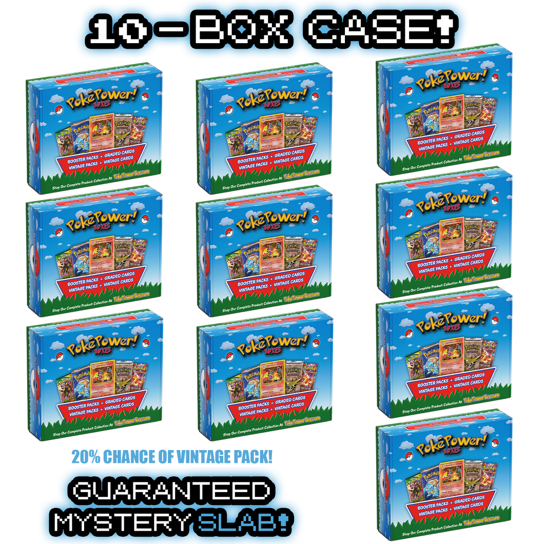 The PokePower Box (10-BOX CASE) PokPower Box The PokePower Box (10-BOX CASE) PokPower Box