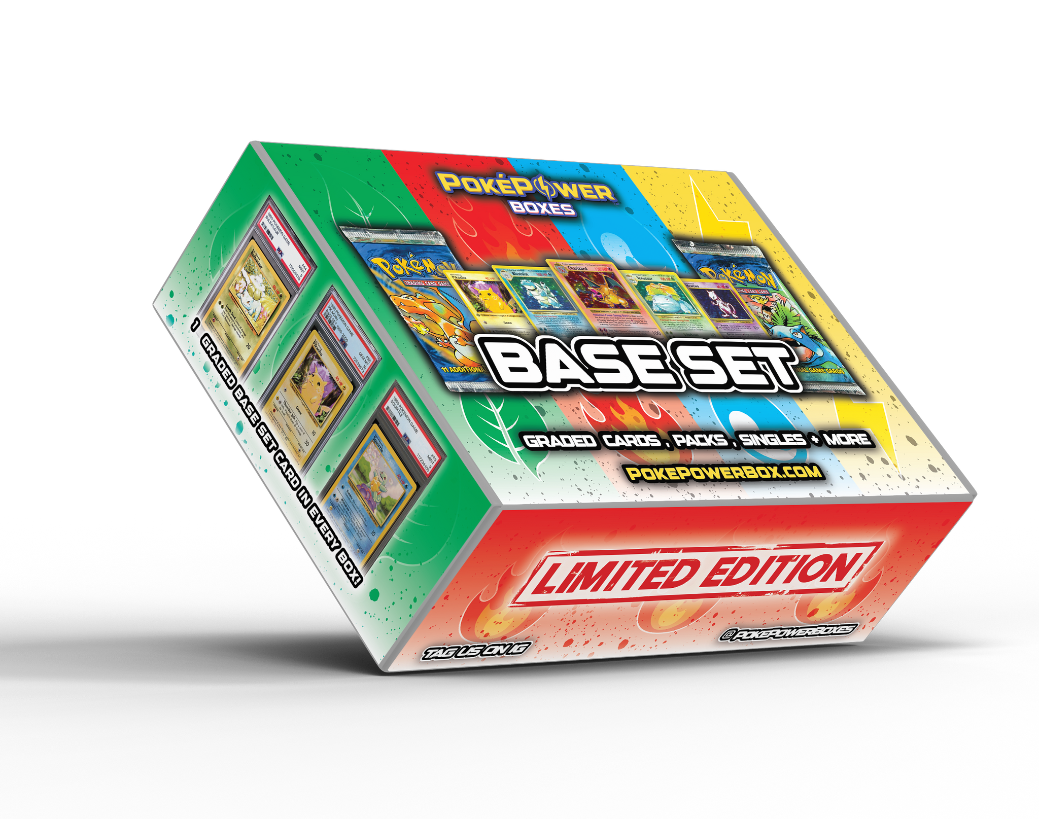 Pokemon Mini Base Set Box 🔥 BASE SET Vintage Theme Box (Limited Edition) – PokéPower Box