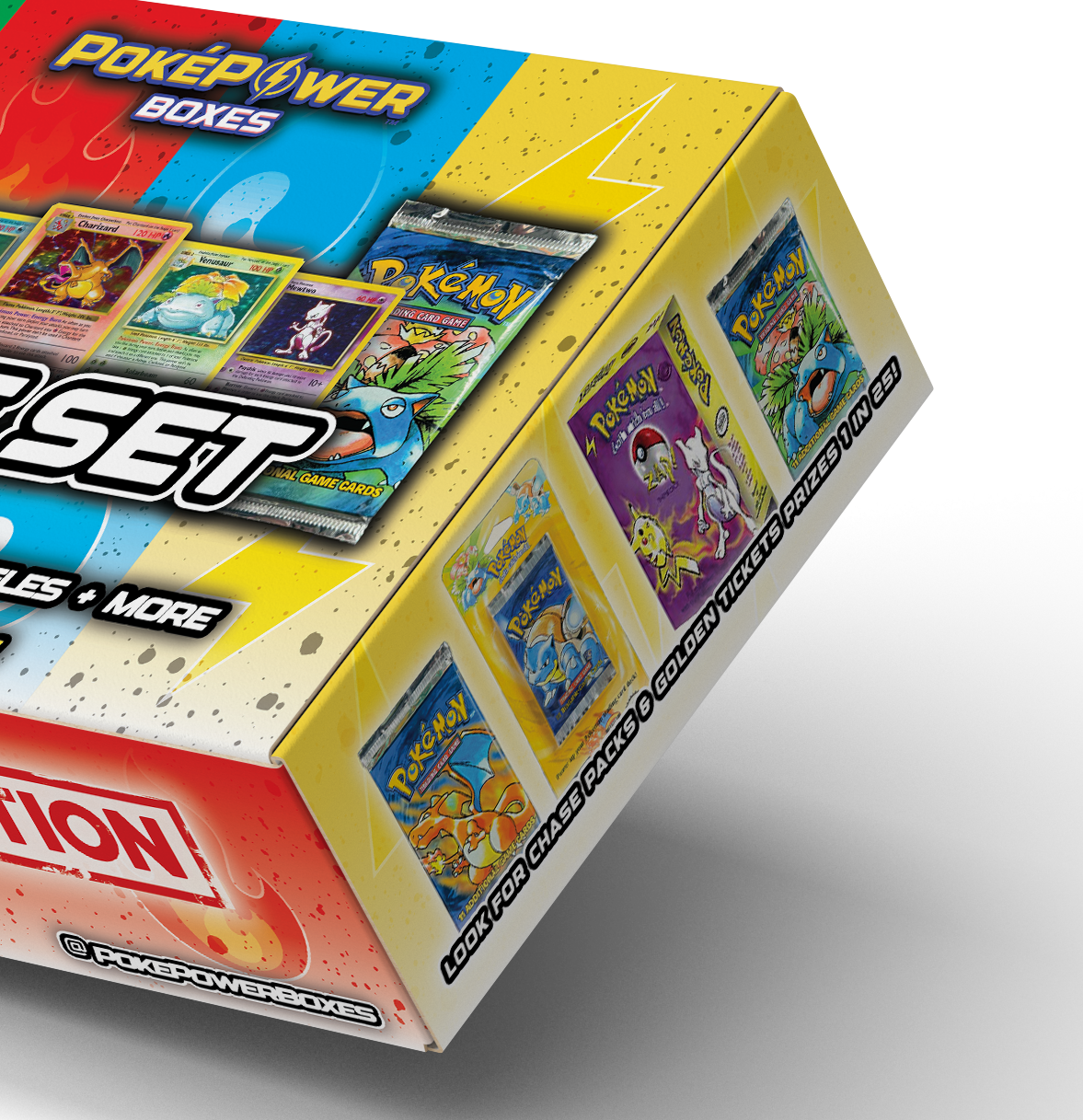 Pokemon Mini Base Set Box 🔥 BASE SET Vintage Theme Box (Limited Edition) – PokéPower Box