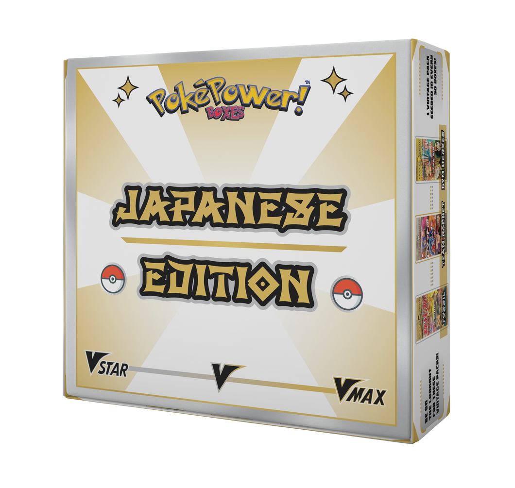 (NEW) Japanese Edition PokePower Box