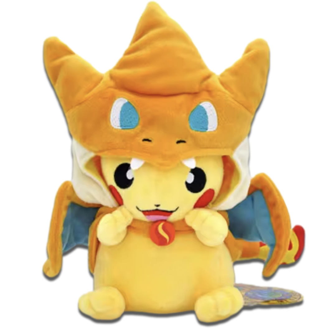 🎁 💛🧡Pikachu Wearing Charizard 9