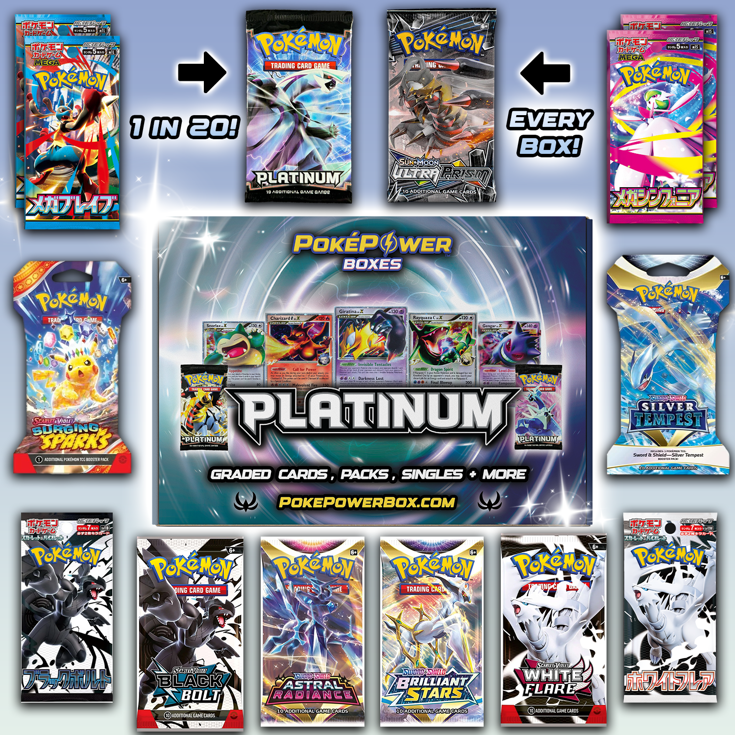 limited edition platinum card ✨ PLATINUM Vintage Theme Box (Limited Edition) – PokéPower Box